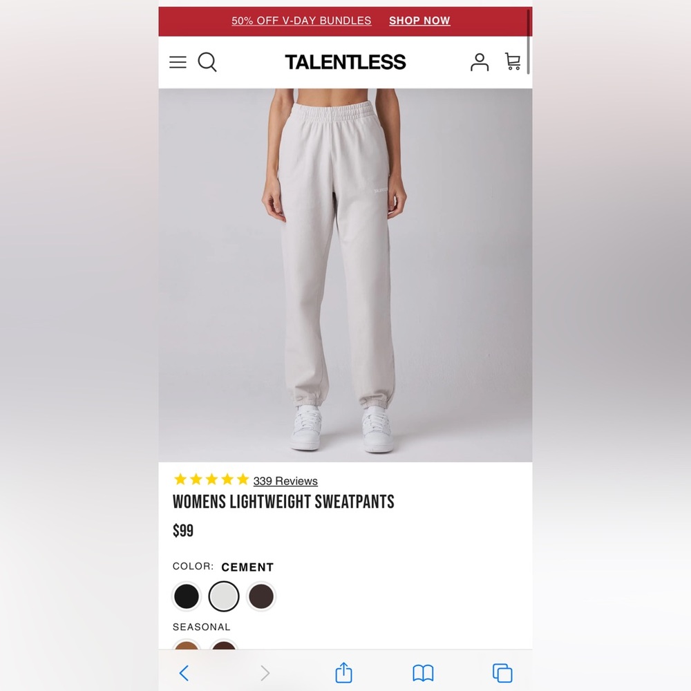 Talentless sweatpants